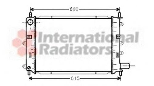 Radiator, racire motor FORD ESCORT Mk V (GAL)