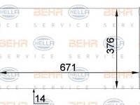 Radiator racire motor FORD FOCUS C-MAX - Cod intern: W20090295 - LIVRARE DIN STOC in 24 ore!!!