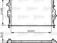 Radiator, racire motor FORD FOCUS III Turnier (2010 - 2016) VALEO 735374