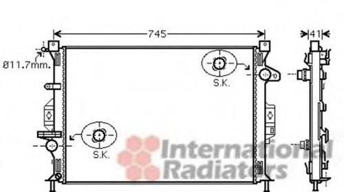 Radiator, racire motor FORD GALAXY (WA6), FOR