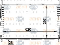 Radiator racire motor FORD Mondeo Mk3 Hatchback (B5Y) (An fabricatie 10.2000 - 03.2007, 110 - 170 CP, Benzina) - Cod intern: W20151866 - LIVRARE DIN STOC in 24 ore!!!