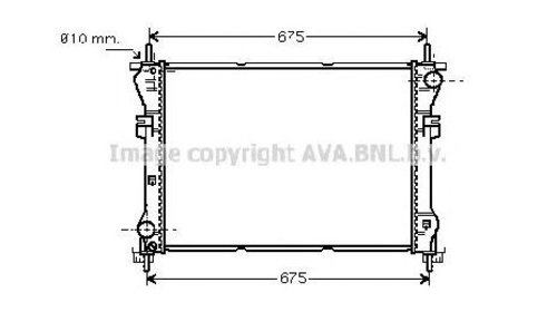 Radiator, racire motor FORD TRANSIT PLATOU / 