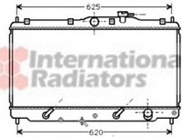 Radiator, racire motor HONDA ACCORD Mk IV (CB), HONDA ACCORD Mk V (CC, CD), HONDA ACCORD Mk IV combi (CB) - VAN WEZEL 25002017