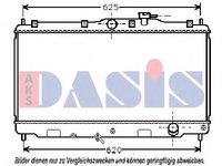 Radiator, racire motor HONDA ACCORD Mk IV (CB), HONDA ACCORD Mk IV cupe (CB, CC), HONDA ACCORD Mk IV combi (CB) - AKS DASIS 100590N