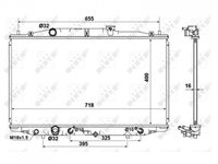 Radiator, racire motor Honda ACCORD VII Tourer (CM) 2003-2016 #3 100042N