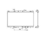 Radiator, racire motor HONDA CR-V II (RD) (2001 - 2006) NRF 53574 piesa NOUA