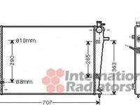 Radiator, racire motor HYUNDAI TUCSON (JM) - VAN WEZEL 82002247