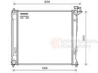 Radiator, racire motor HYUNDAI TUCSON (LM, EL, ELH), KIA SPORTAGE (SL) - VAN WEZEL 82002284