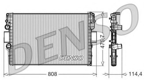 Radiator, racire motor IVECO DAILY IV caroser