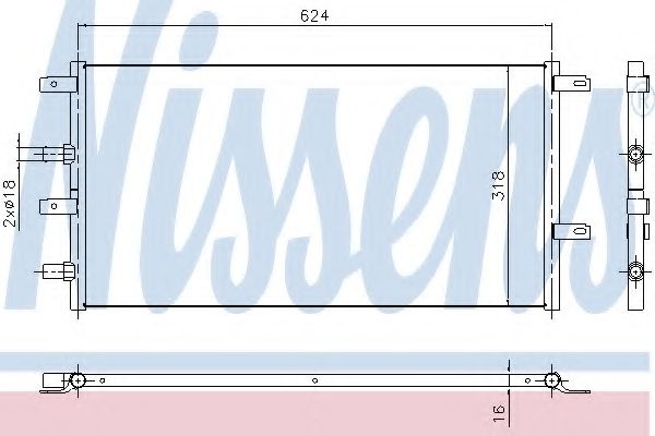 Radiator, racire motor IVECO DAILY V platou / sasi
