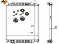 Radiator, racire motor IVECO Stralis (2002 - 2016) NRF 559567