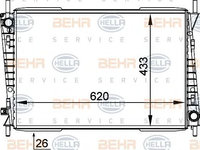 Radiator racire motor JAGUAR X-TYPE 2,0/2,5/3,0 V6 01- - Cod intern: W20090493 - LIVRARE DIN STOC in 24 ore!!!