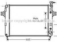 Radiator racire motor JE2044 AVA QUALITY COOLING