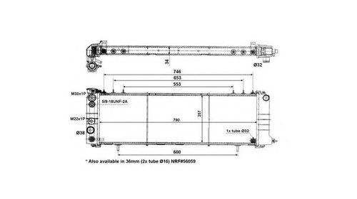 Radiator, racire motor Jeep CHEROKEE (XJ) 198