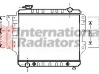 Radiator, racire motor JEEP WRANGLER (YJ, SJ_), JEEP WRANGLER Mk II (TJ) - VAN WEZEL 21002022