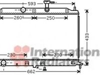 Radiator, racire motor KIA RIO II limuzina (JB), KIA RIO II (JB) - VAN WEZEL 83002077