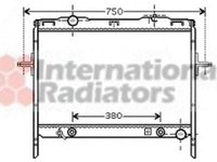 Radiator, racire motor KIA SORENTO I (JC) - VAN WEZEL 83002058