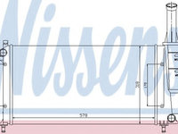 Radiator, racire motor LANCIA YPSILON (843) (2003 - 2011) NISSENS 61889 piesa NOUA