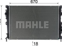 Radiator, racire motor LAND ROVER DISCOVERY SPORT (L550) MAHLE CR 954 000P