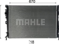 Radiator, racire motor LAND ROVER RANGE ROVER EVOQUE Convertible (L538) MAHLE CR 953 000P