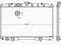 Radiator, racire motor MAGNETI MARELLI 350213175700