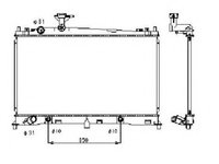 Radiator, racire motor MAZDA 6 (GG) (2002 - 2008) NRF 53410 piesa NOUA