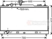 Radiator, racire motor MAZDA 6 Sport (GH), MAZDA 6 limuzina (GH), MAZDA 6 combi-coupe (GH) - VAN WEZEL 27002227