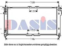 Radiator, racire motor MAZDA EUNOS 500 (CA), MAZDA MX-6 (GE), MAZDA TELSTAR IV hatchback (GE) - AKS DASIS 111000N