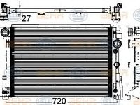 Radiator racire motor MERCEDES-BENZ C-CLASS (W204) - Cod intern: W20090909 - LIVRARE DIN STOC in 24 ore!!!