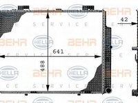 Radiator racire motor MERCEDES-BENZ E-CLASS Break (S210) - OEM - NRF: NRF55331|55331 - Cod intern: W02185060 - LIVRARE DIN STOC in 24 ore!!!