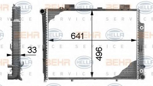 Radiator, racire motor MERCEDES-BENZ E-CLASS 