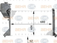 Radiator racire motor MERCEDES-BENZ SLK (R172) - OEM - NRF: NRF55349A|55349A - Cod intern: W02342714 - LIVRARE DIN STOC in 24 ore!!!