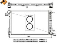 Radiator, racire motor MERCEDES C-CLASS (W203) (2000 - 2007) NRF 53419 piesa NOUA