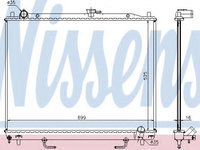 Radiator, racire motor MITSUBISHI PAJERO III (V7_W, V6_W) (1999 - 2007) NISSENS 68181A piesa NOUA