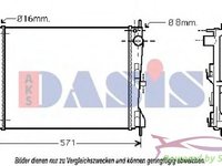 Radiator, Racire Motor NISSAN MICRA III K12 1.5 DCi 01.2003 ... 06.2010 1461 Motor Diesel