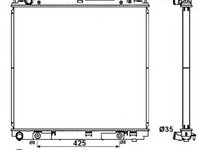 Radiator, racire motor NISSAN PATHFINDER III (R51) (2005 - 2012) NRF 53179 piesa NOUA