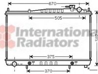 Radiator, racire motor NISSAN PATHFINDER (R50) - VAN WEZEL 13002232