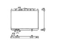 Radiator, racire motor NISSAN X-TRAIL (T30) (2001 - 2013) NRF 53453