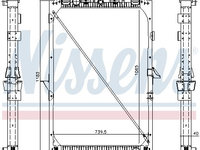 Radiator, racire motor NISSENS 61447