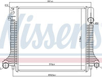 Radiator, racire motor NISSENS 62798