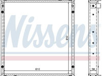 Radiator, racire motor NISSENS 62876A