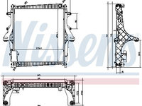 Radiator, racire motor NISSENS 637875