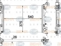 Radiator racire motor OPEL Adam (M13) (An fabricatie 10.2012 - ..., 69 - 101 CP, Benzina, Benzina/Gaz petrolier (LPG)) - Cod intern: W20090158 - LIVRARE DIN STOC in 24 ore!!!