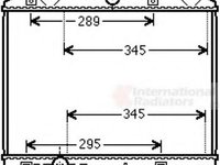 Radiator, racire motor OPEL AGILA (B) (H08), SUZUKI SPLASH - VAN WEZEL 52002111