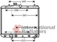 Radiator, racire motor OPEL AGILA (B) (H08), SUZUKI SPLASH - VAN WEZEL 52002112