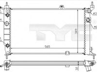 Radiator, racire motor OPEL ASTRA F (56_, 57_), OPEL ASTRA F Cabriolet (53_B), OPEL ASTRA F hatchback (53_, 54_, 58_, 59_) - TYC 725-0002