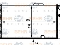 Radiator racire motor OPEL Astra F Caravan (T92) (An fabricatie 09.1991 - 01.1998, 60 - 150 CP, Benzina) - OEM - NRF: NRF52204|52204 - LIVRARE DIN STOC in 24 ore!!!