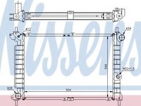 Radiator, racire motor OPEL ASTRA F Combi (51, 52) (1991 - 1998) NISSENS 63291A piesa NOUA