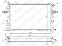 Radiator, racire motor OPEL ASTRA G Cabriolet (F67) (2001 - 2005) QWP WRA137 piesa NOUA