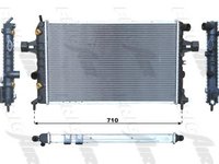 Radiator, racire motor OPEL ASTRA G hatchback (F48_, F08_), OPEL ASTRA G combi (F35_), OPEL ASTRA G limuzina (F69_) - FRIGAIR 0107.3056